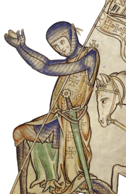 Chevalier en prière